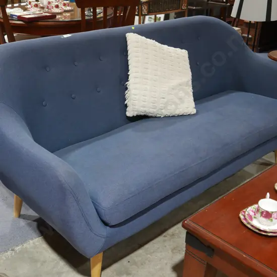 Blue couch