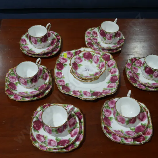 Royal Albert Old English Rose china