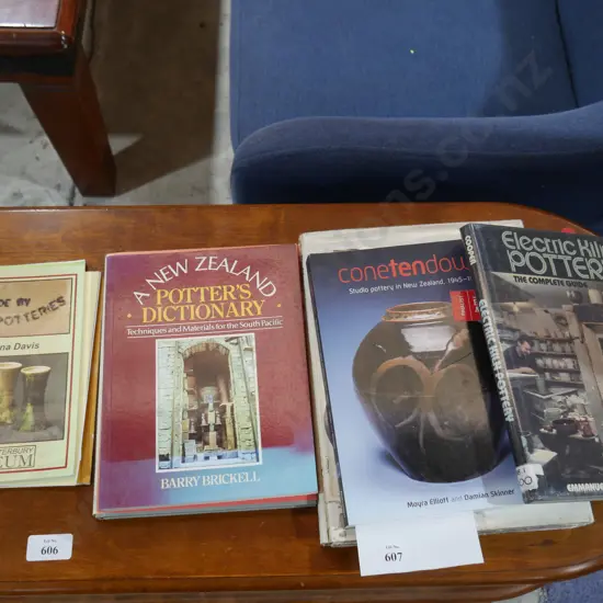 New Zealand pottery books
