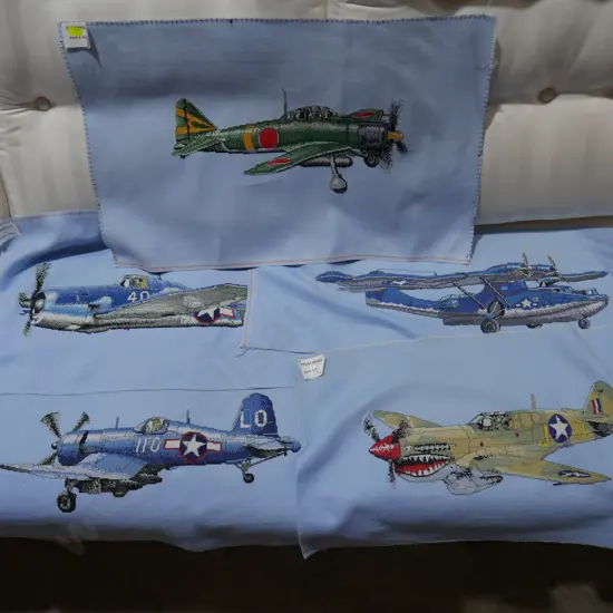 Quantity of fabric aircraft pictures