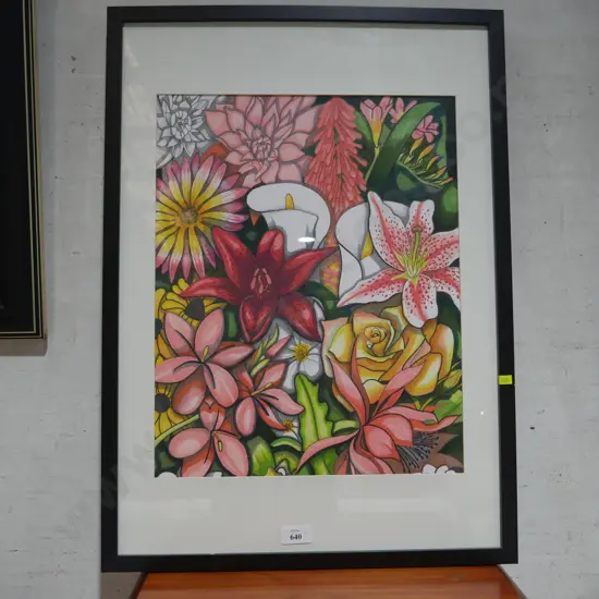 Framed artwork
