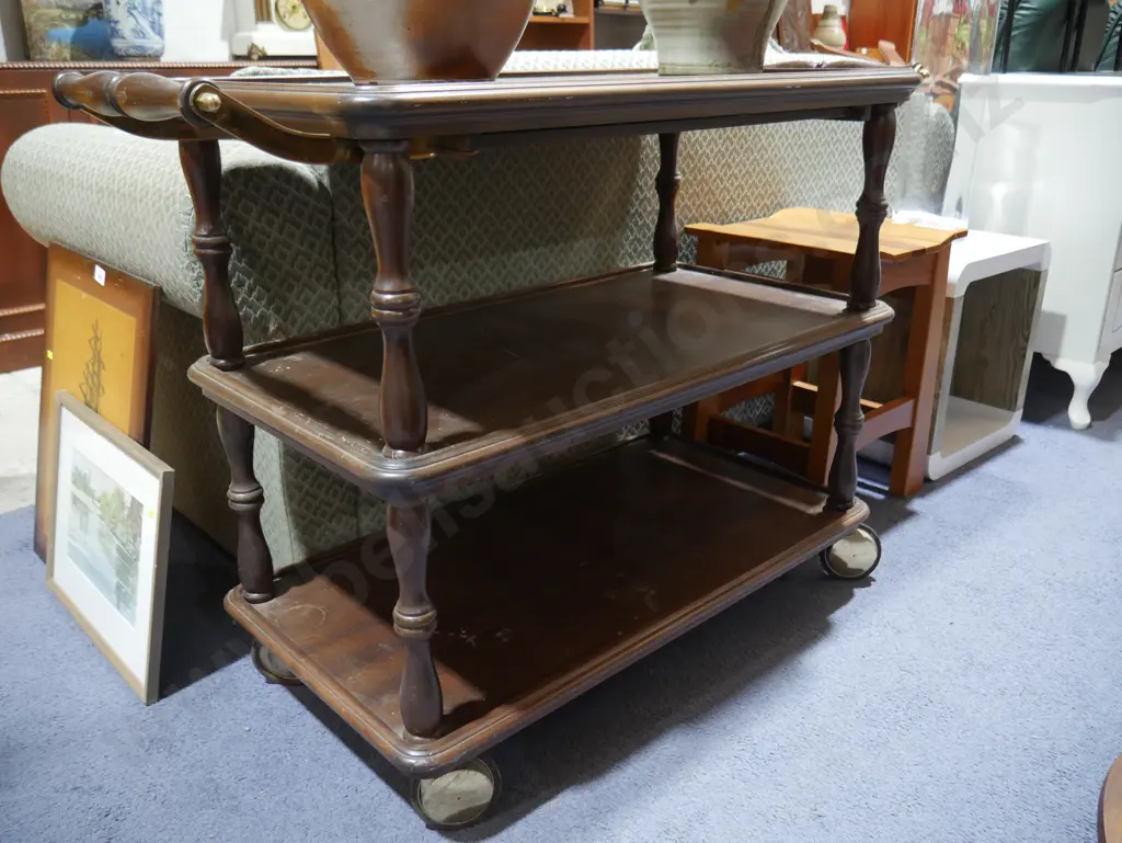 3 tier tea trolley Image 1++