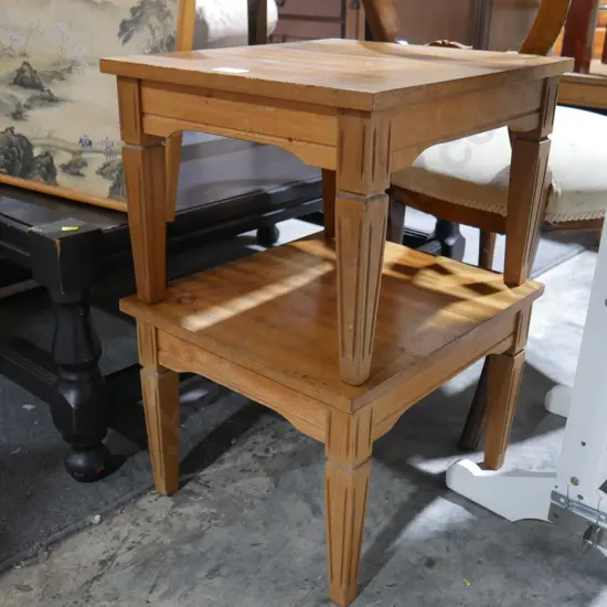 Pair of side tables