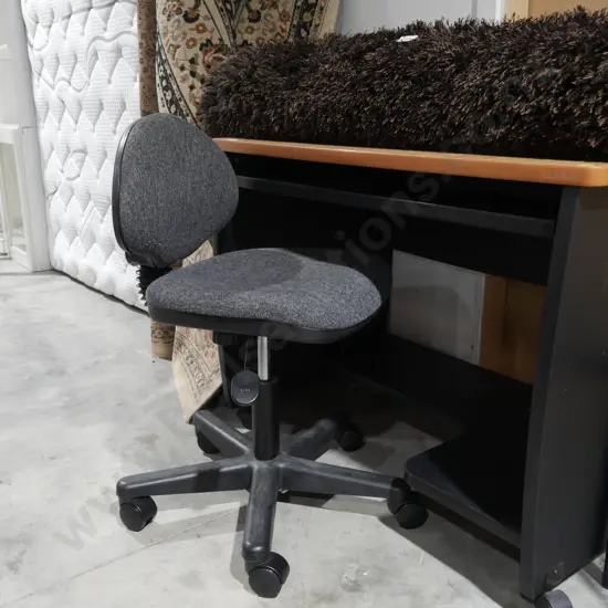 Desk and office chair