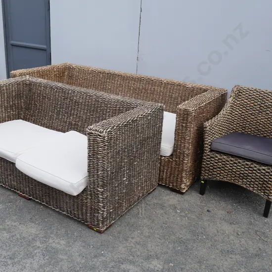 3 piece outdoor lounge suite