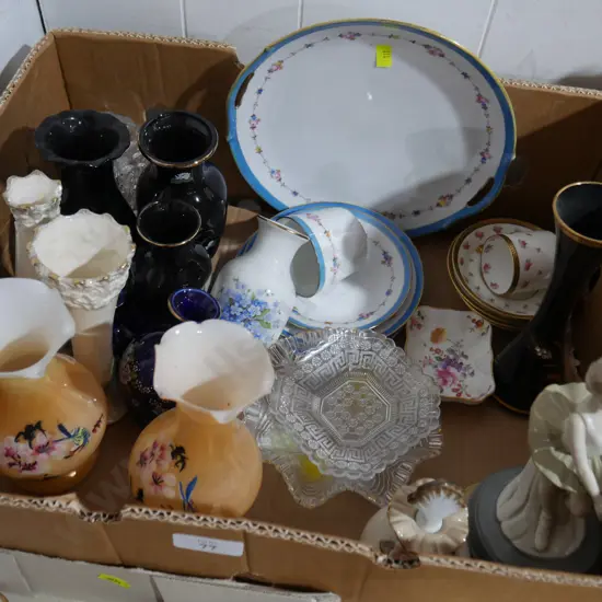 Vases, china etc