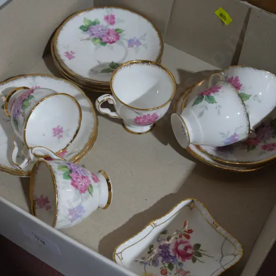 Royal Stafford demitasse cups etc