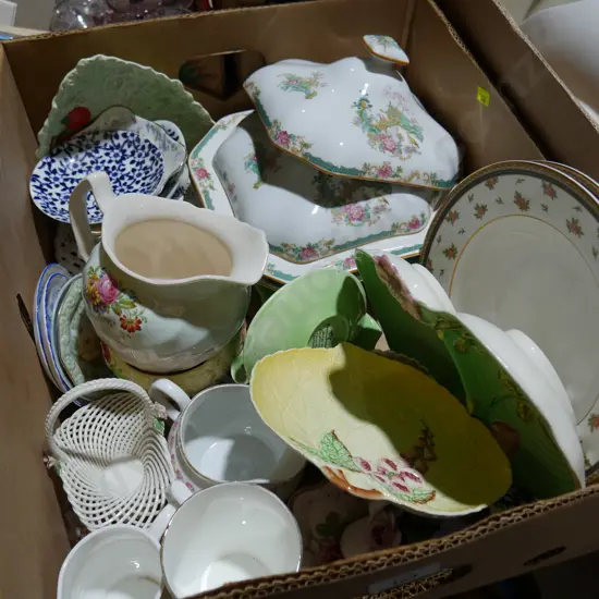 Assorted china