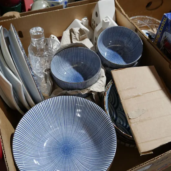 Japanese dinnerware etc