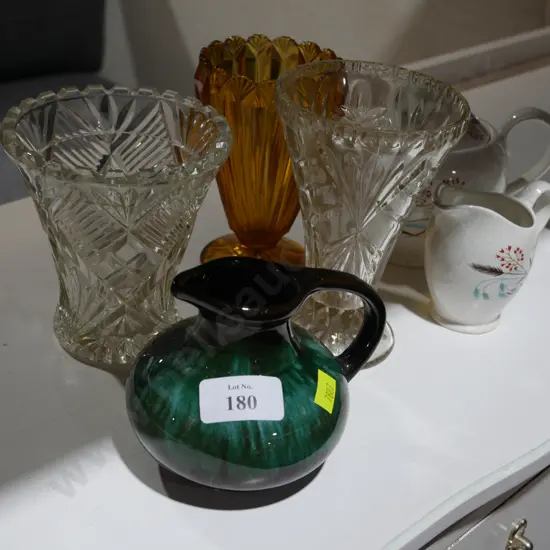 BMP vase, Crystal vases etc