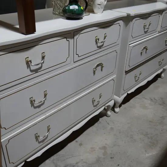 Pair chest of drawers