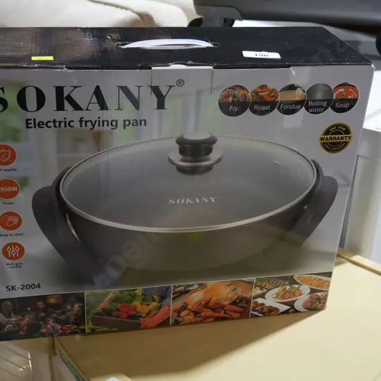 Sokany electric fry pan