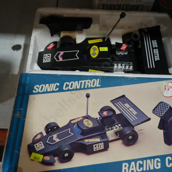 Sonic control racing car