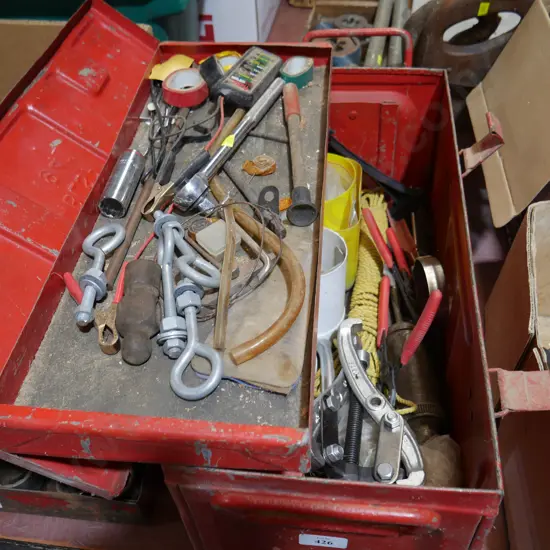 Toolbox and contents