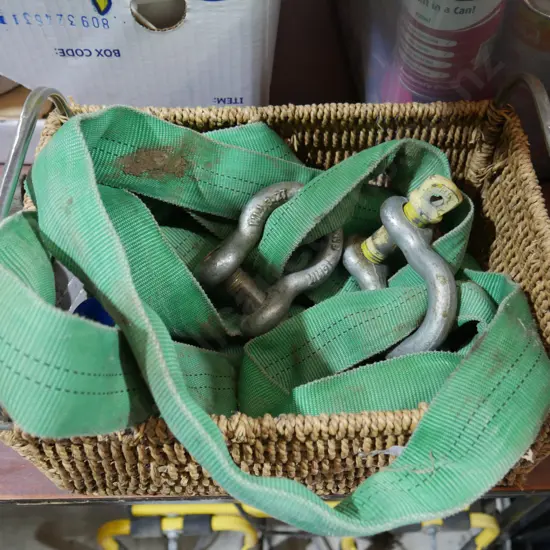 Cane basket and strop