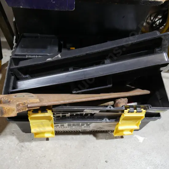 Tool boxes and contents