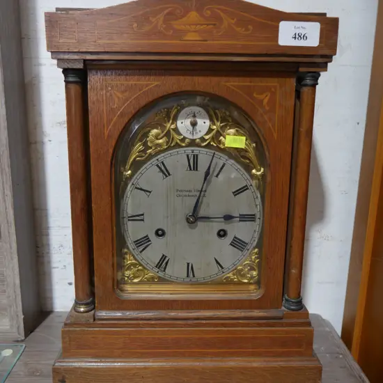 Petersons Ltd Christchurch mantle clock