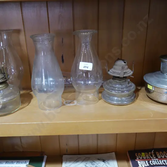 Kero lamps, chimneys