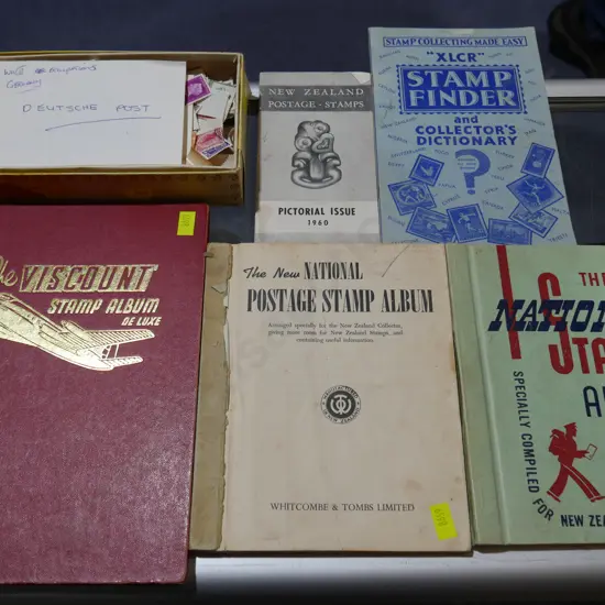 Stamp albums & stamps