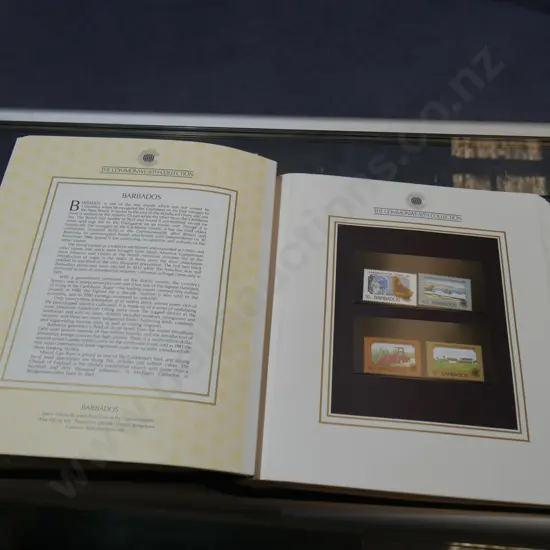 Stamp album and stamp books