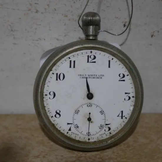 Pocket watch, Geo White Christchurch
