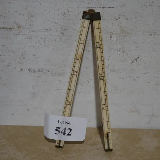 Ivory 18 inch rule