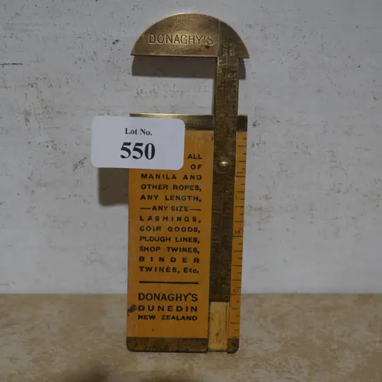 Donaghys Dunedin rope gauge