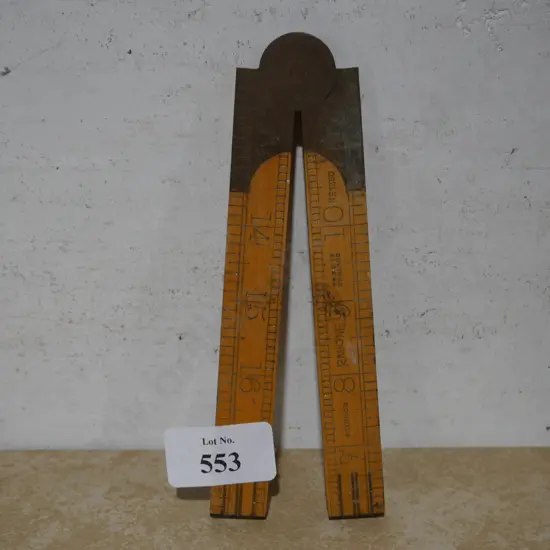 Box wood 2 foot rule