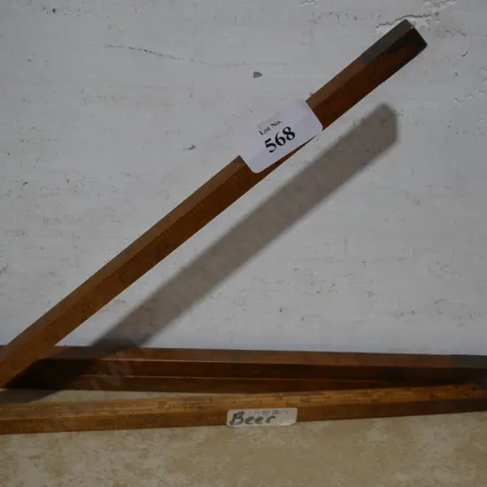 4 foot folding beer measuring rule