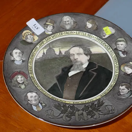 Royal Doulton cabinet plate -Dickens
