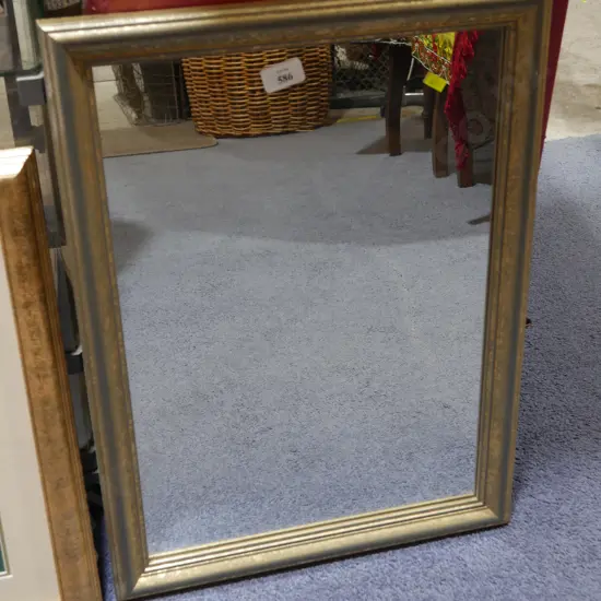 Framed mirror