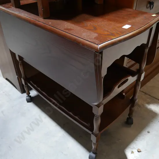 Dropside tea trolley