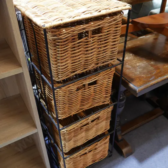 Cane  storage drawers