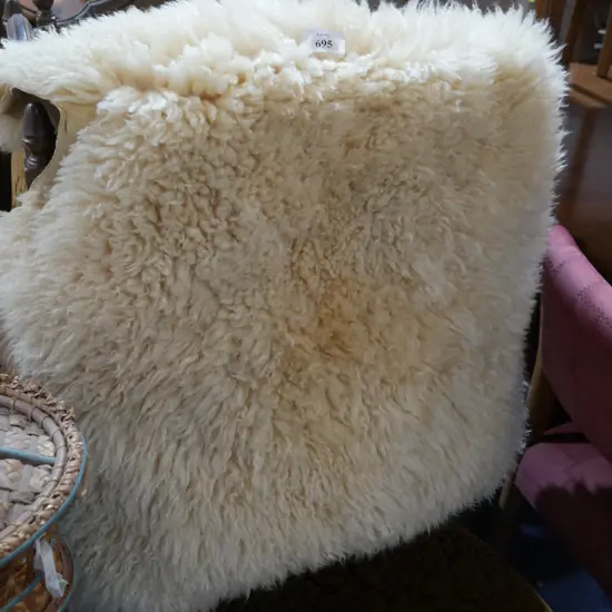 Sheepskin rug