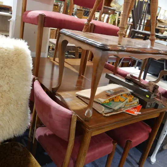 Dining table and 6 chairs