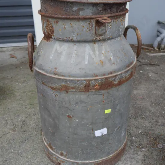 Milk can ( No bottom)