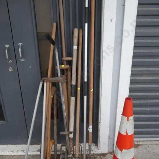 Assorted garden tools