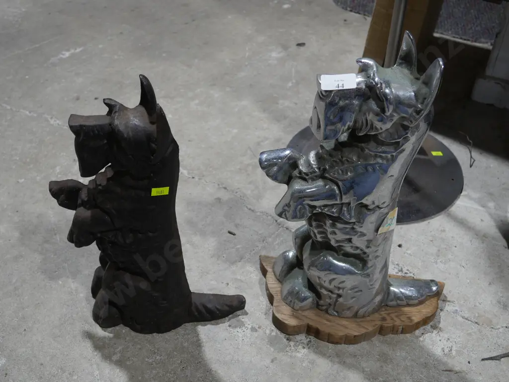 2 scottish terrier ornaments Image 1++
