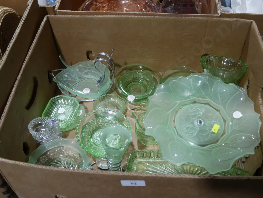Green glassware Image 1++