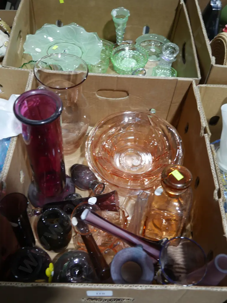 Coloured glassware Image 1++