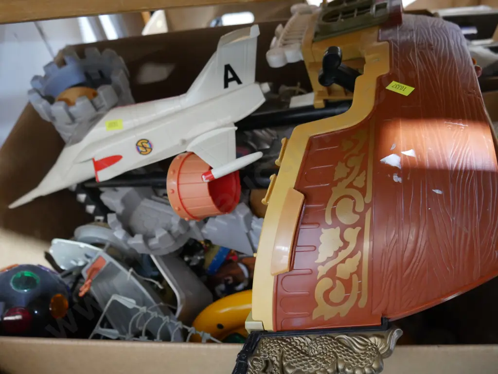 Three boxes of children's toys Image 1++