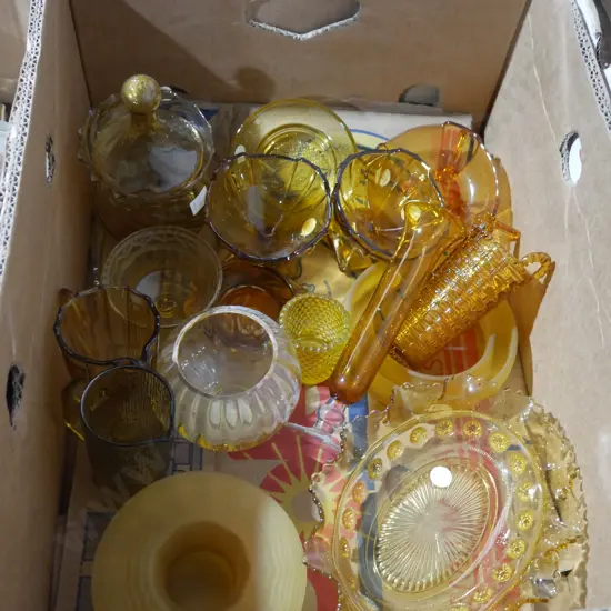 Amber glassware