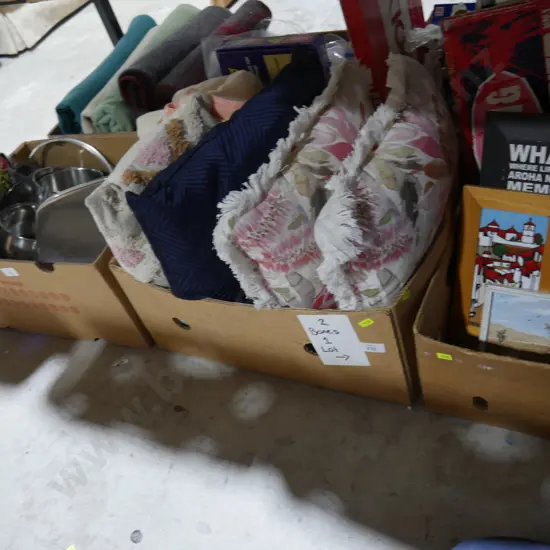 Cushions and assorted art