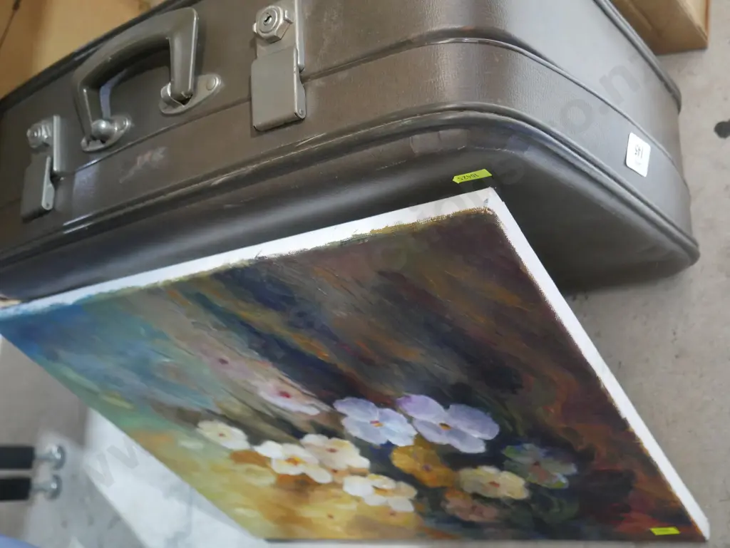 Artwork and suitcase Image 1++