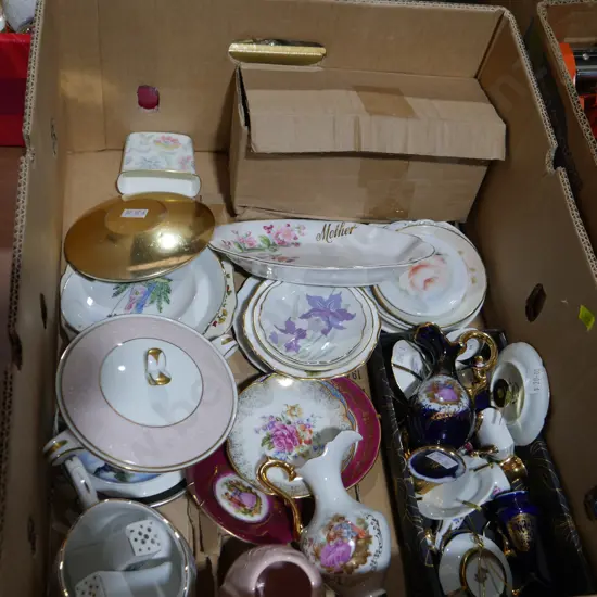 Assorted china etc