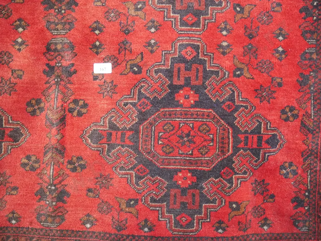 Hand knotted floor rug Image 1++