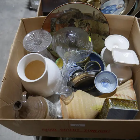 China, glassware etc