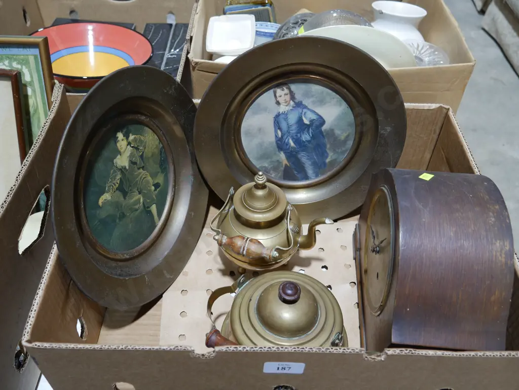 Mantel clock etc Image 1++