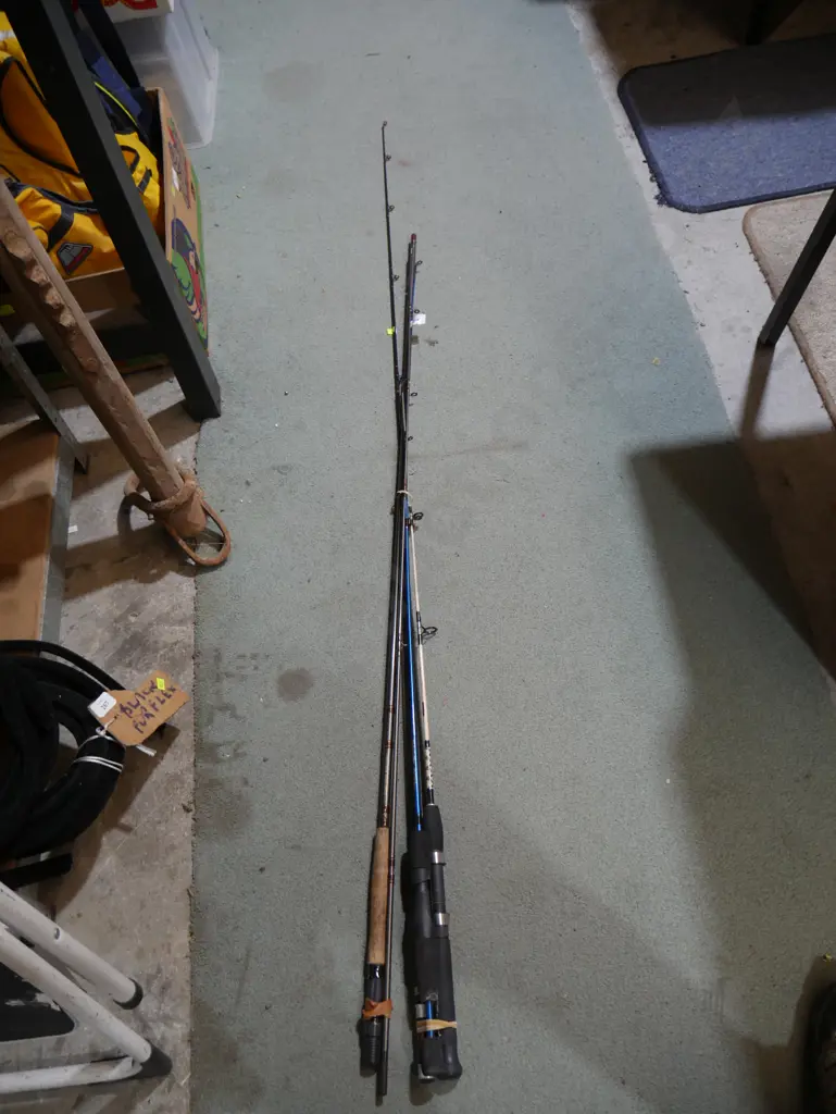 Assorted fishing rods Image 1++