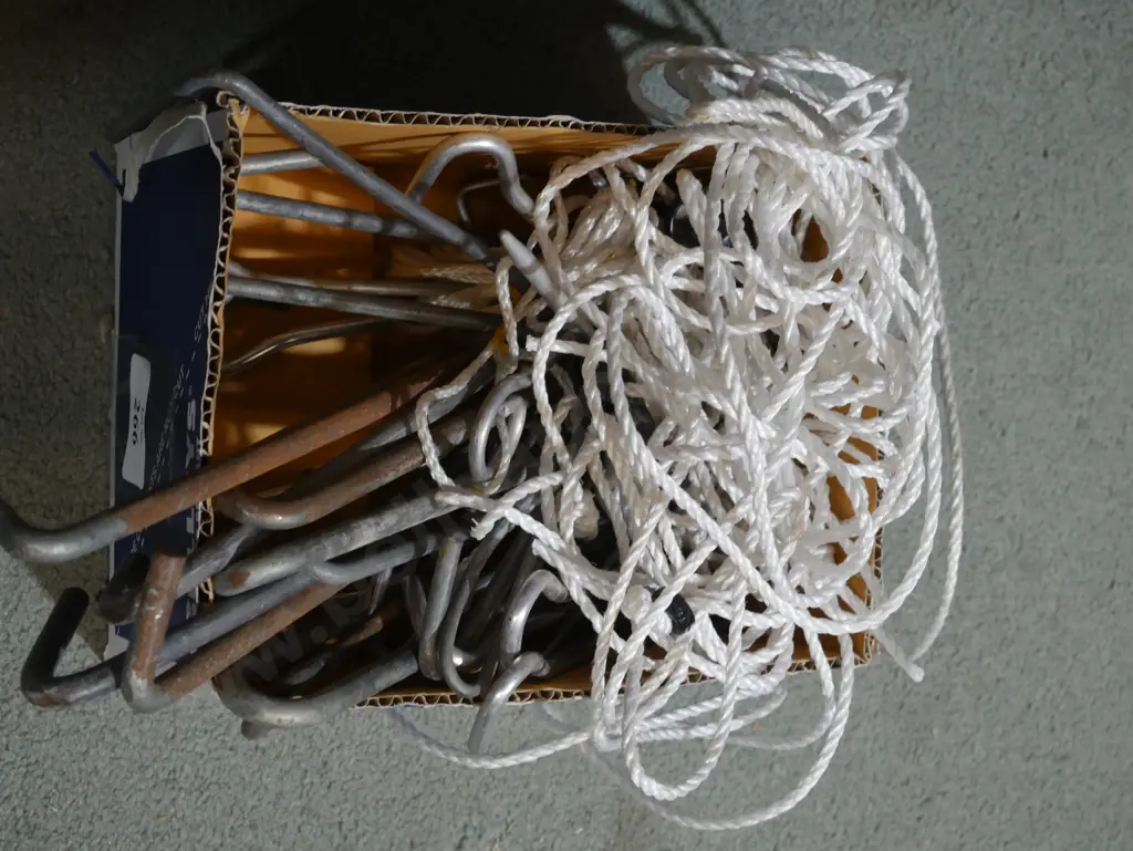 Tent pegs and ropes Image 1++